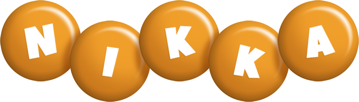 Nikka candy-orange logo