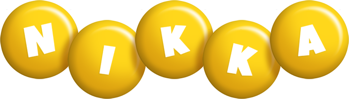 Nikka candy-yellow logo