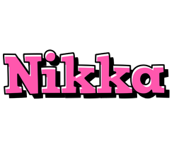 Nikka girlish logo