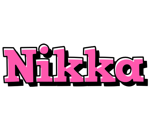 Nikka girlish logo