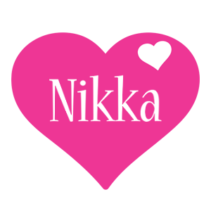 Nikka love-heart logo