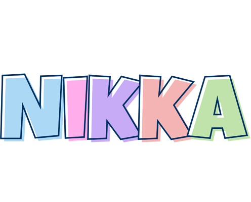 Nikka pastel logo
