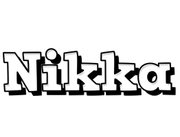 Nikka snowing logo