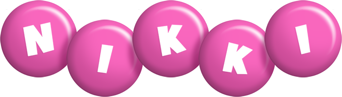 Nikki candy-pink logo