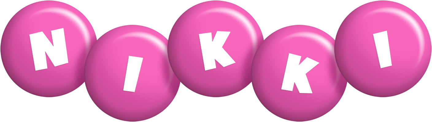 Nikki candy-pink logo