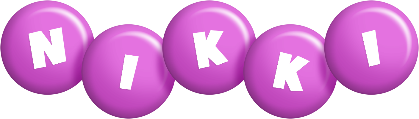 Nikki candy-purple logo