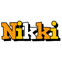 Nikki cartoon logo
