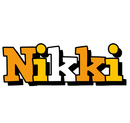 Nikki cartoon logo