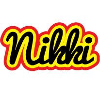 Nikki flaming logo