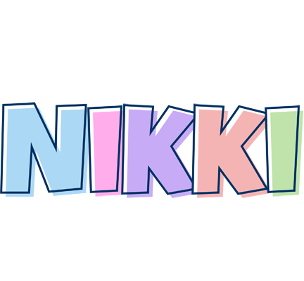 Nikki pastel logo