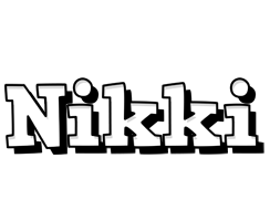 Nikki snowing logo