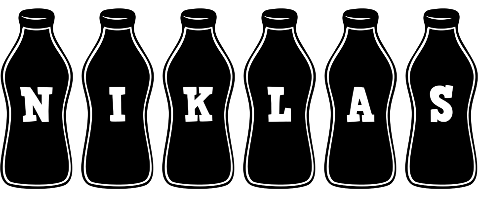 Niklas bottle logo