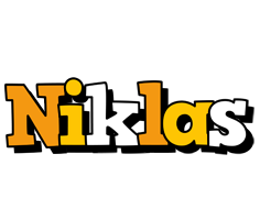 Niklas cartoon logo