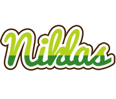 Niklas golfing logo