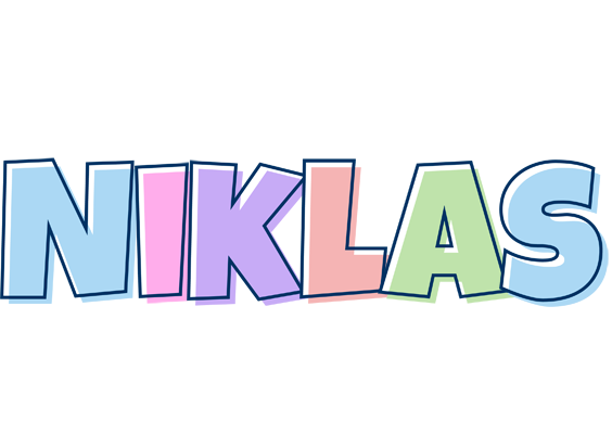 Niklas pastel logo