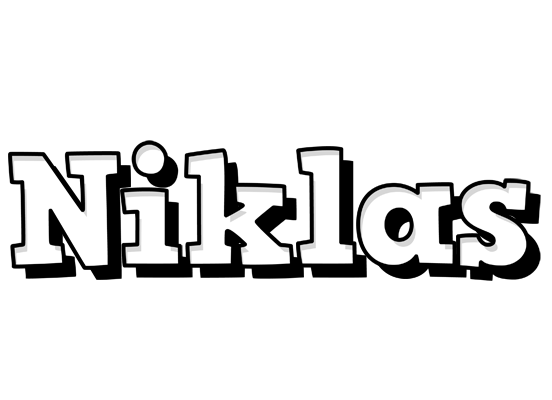Niklas snowing logo