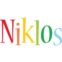 Niklos birthday logo