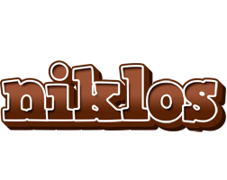 Niklos brownie logo