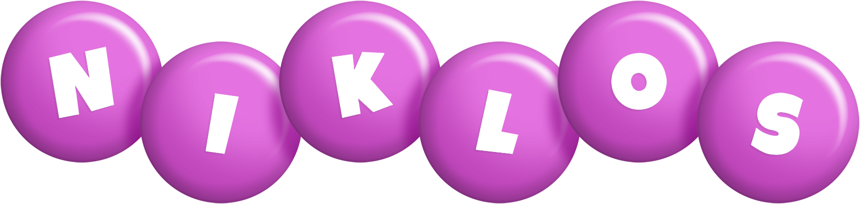 Niklos candy-purple logo