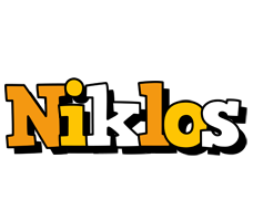 Niklos cartoon logo