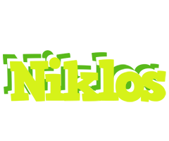 Niklos citrus logo