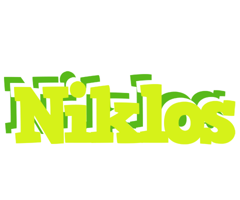 Niklos citrus logo