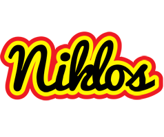 Niklos flaming logo