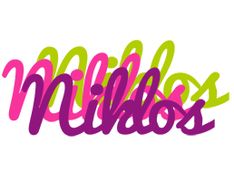 Niklos flowers logo