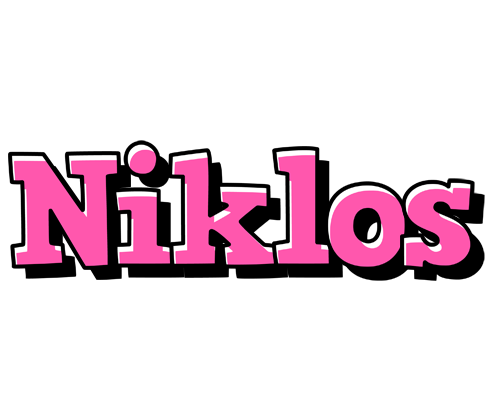 Niklos girlish logo