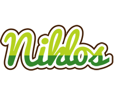 Niklos golfing logo