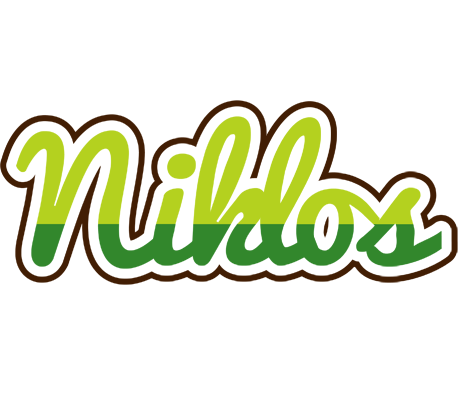 Niklos golfing logo