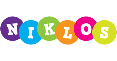 Niklos happy logo