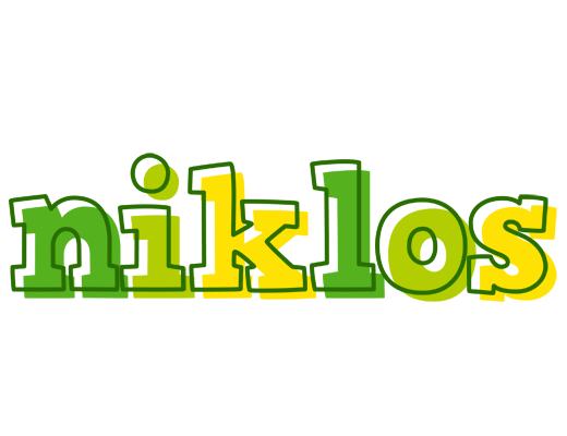 Niklos juice logo
