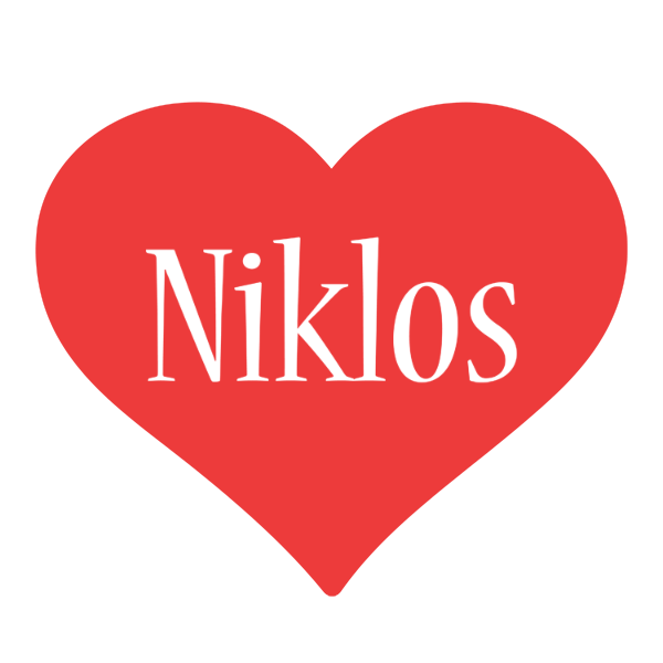 Niklos love logo