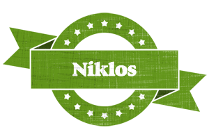 Niklos natural logo