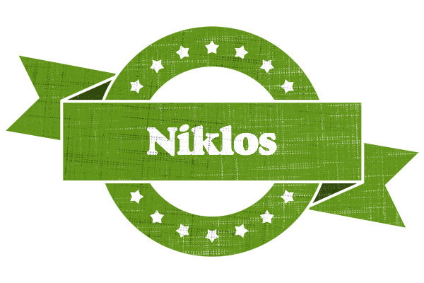 Niklos natural logo