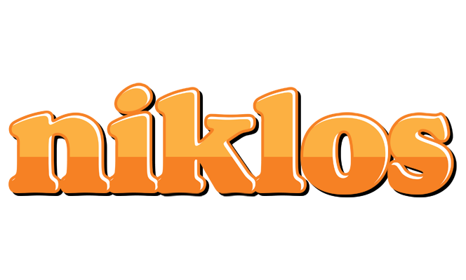 Niklos orange logo