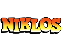 Niklos sunset logo