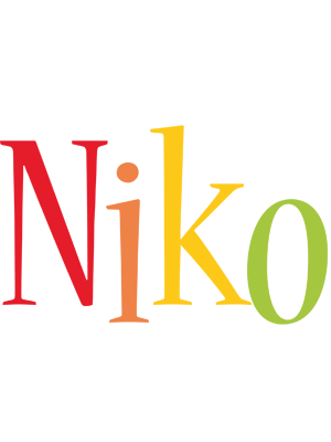 Niko birthday logo