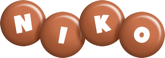 Niko candy-brown logo