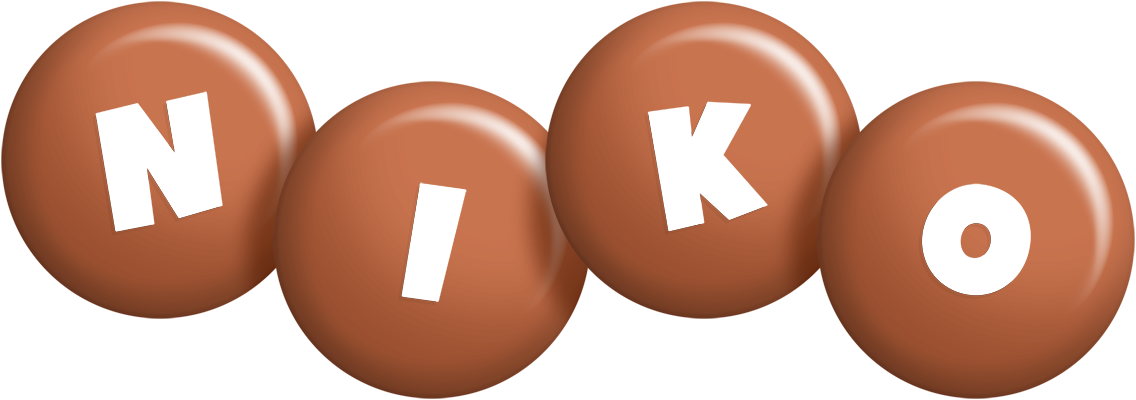 Niko candy-brown logo