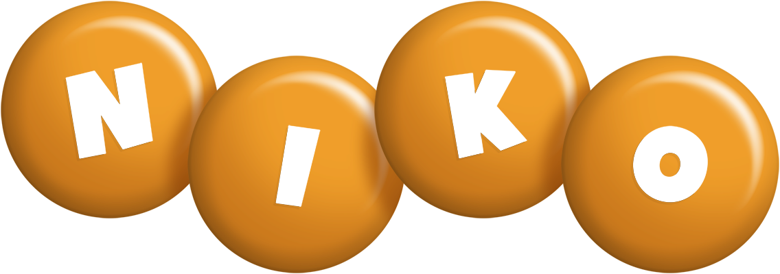 Niko candy-orange logo