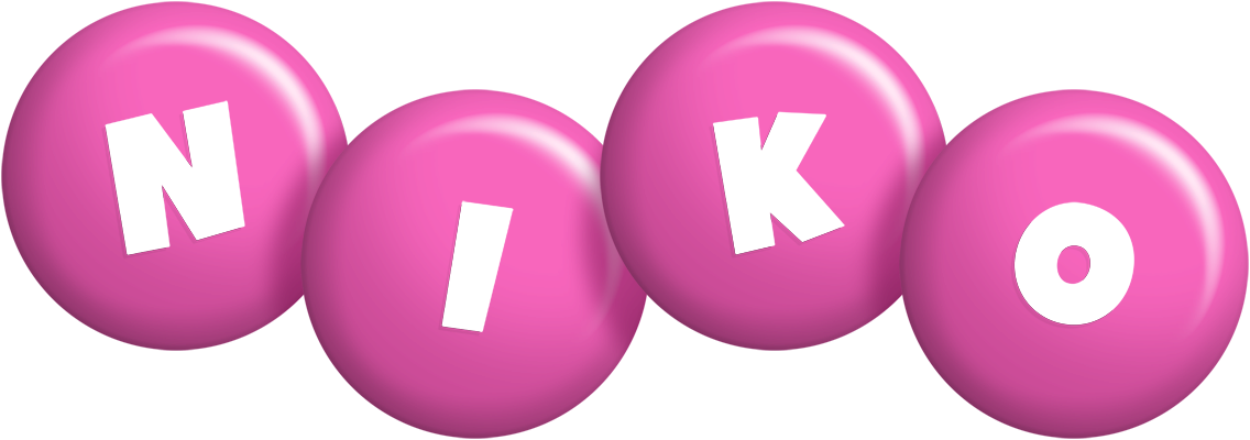 Niko candy-pink logo