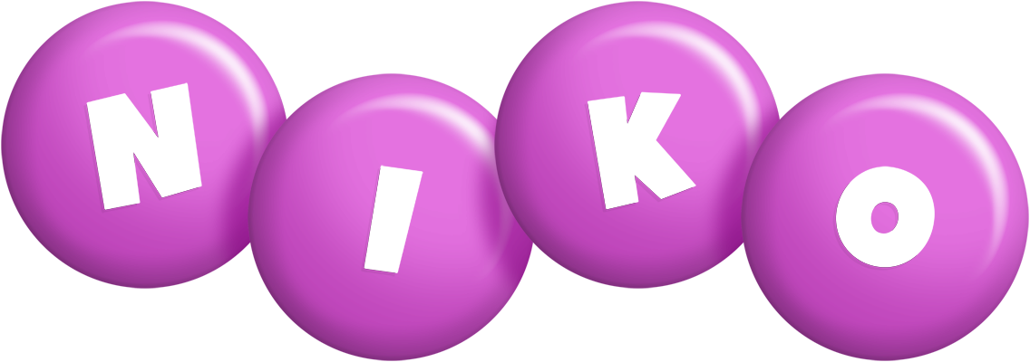 Niko candy-purple logo
