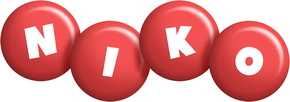 Niko candy-red logo