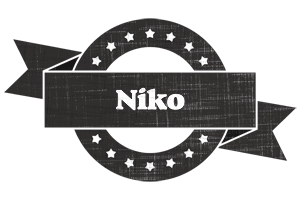 Niko grunge logo