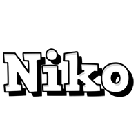 Niko snowing logo