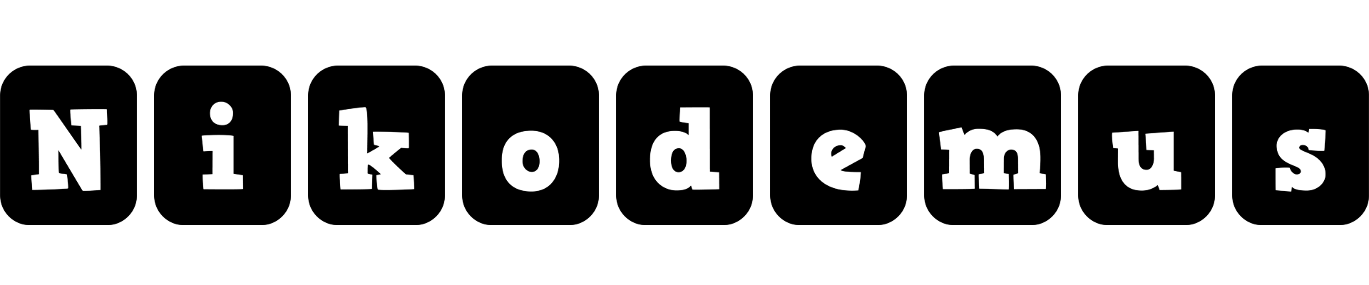 Nikodemus box logo