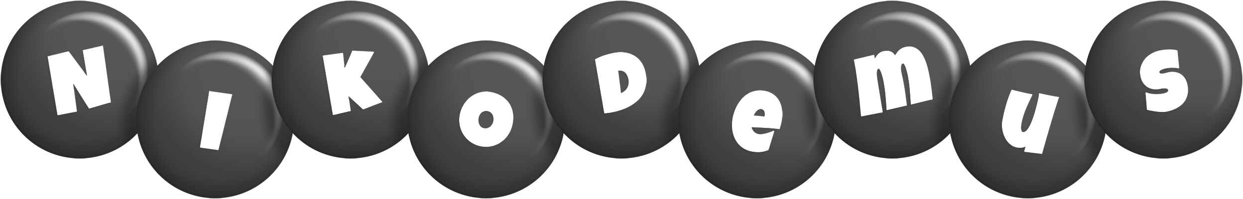 Nikodemus candy-black logo