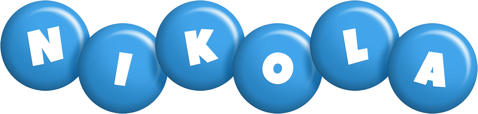 Nikola candy-blue logo